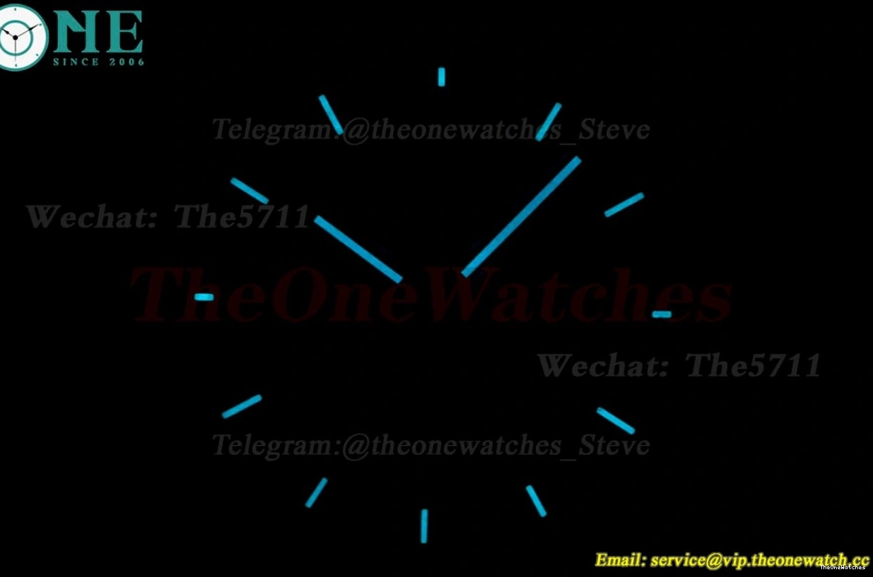 4300V A1120 Overseas Blue SS 8F SS Stk Calendar Perpetual 0330